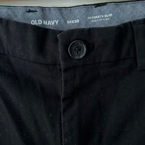 OLD NAVY Men’s Slim Ultimate Built-In Flex Chino Pant - Black Jack 32x30